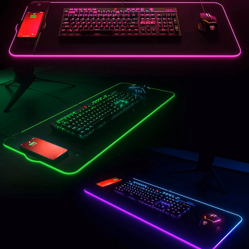 15 Watt Wireless Charging RGB Mouse Pad