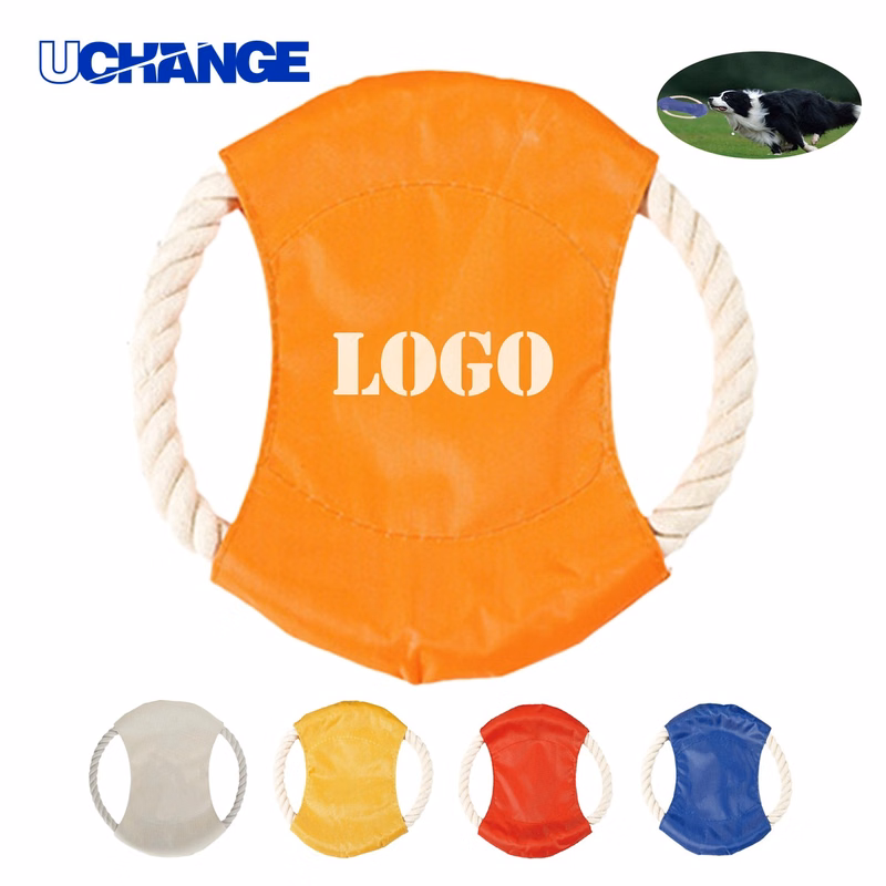 Cotton Rope Dog Flying Disc for Outdoor Training