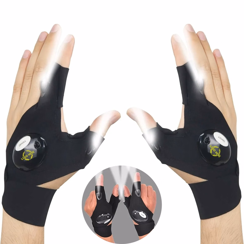 LED Flashlight Gloves -1 pair