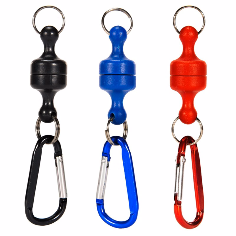 Magnet Hooks Keychain with Carabiner