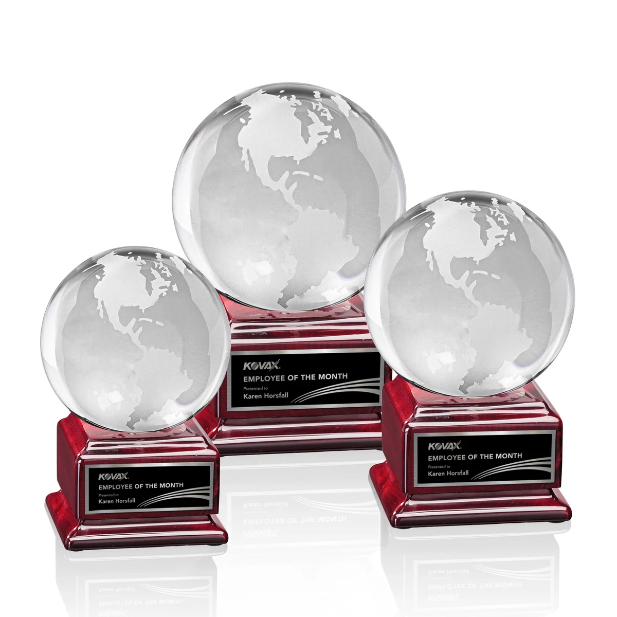 Globe Award on Radison Base 1
