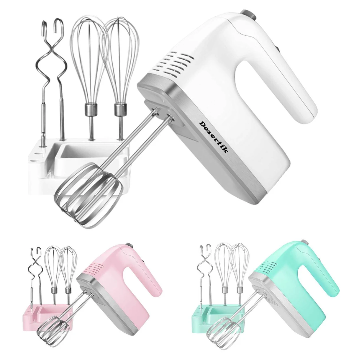 Household semi-automatic handheld electric egg beater 1