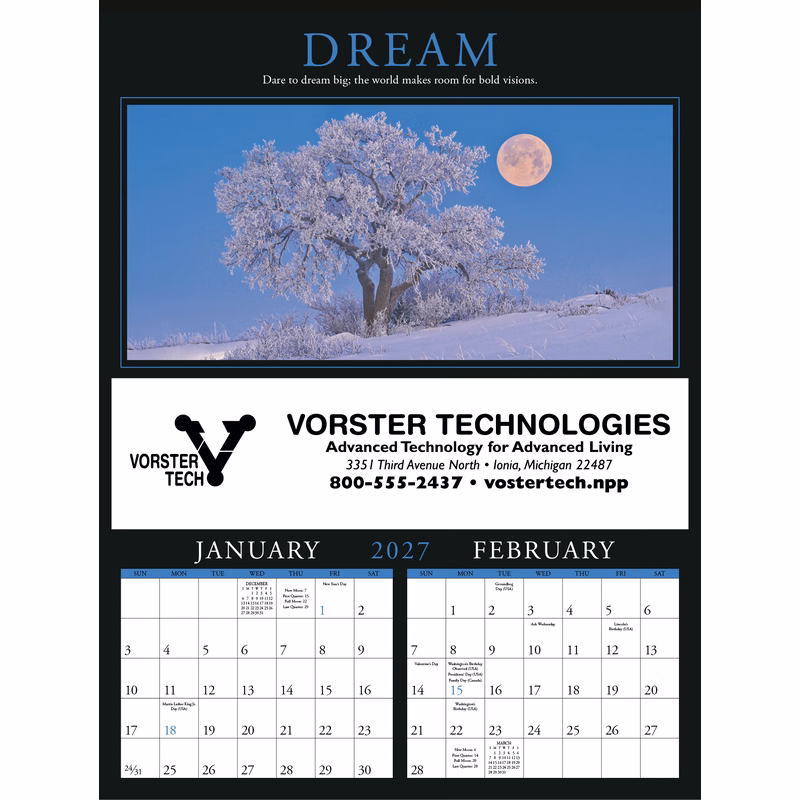 Triumph® Calendars Motivations Calendar