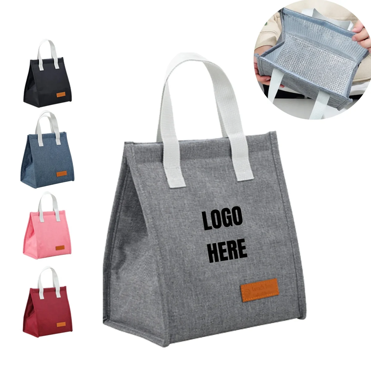 Insulated Lunch Bag MOQ 50PCS 1