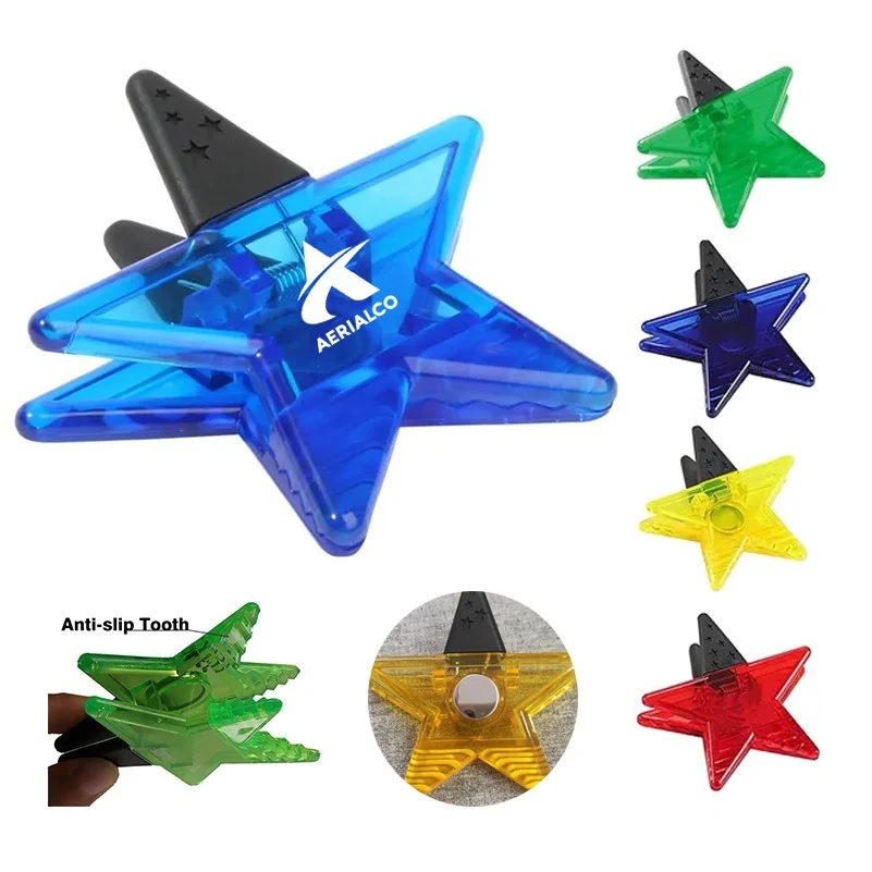Star Shaped Magnetic Memo Clip 1
