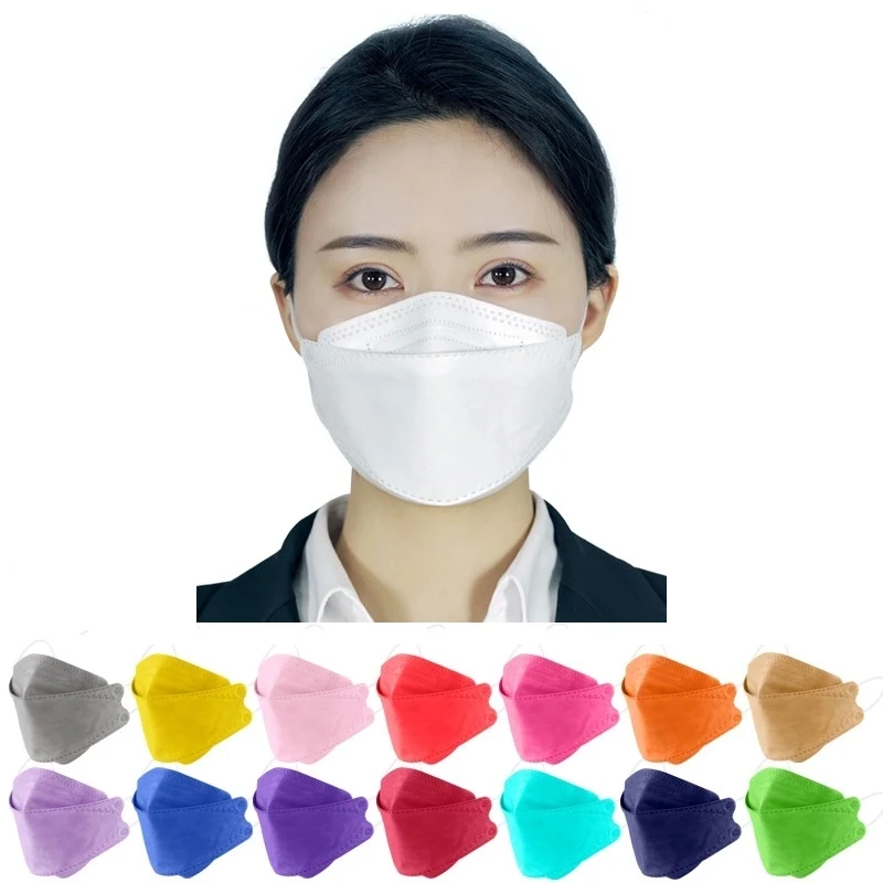 Adult Four-Layers Disposable Face Mask 1