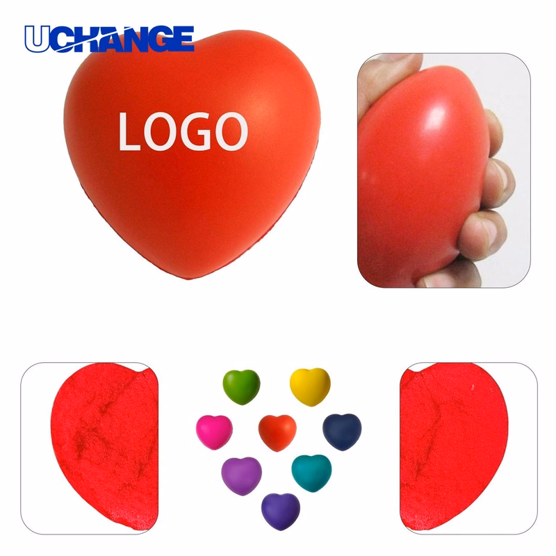 PU Heart-Shaped Pressure Relief Ball