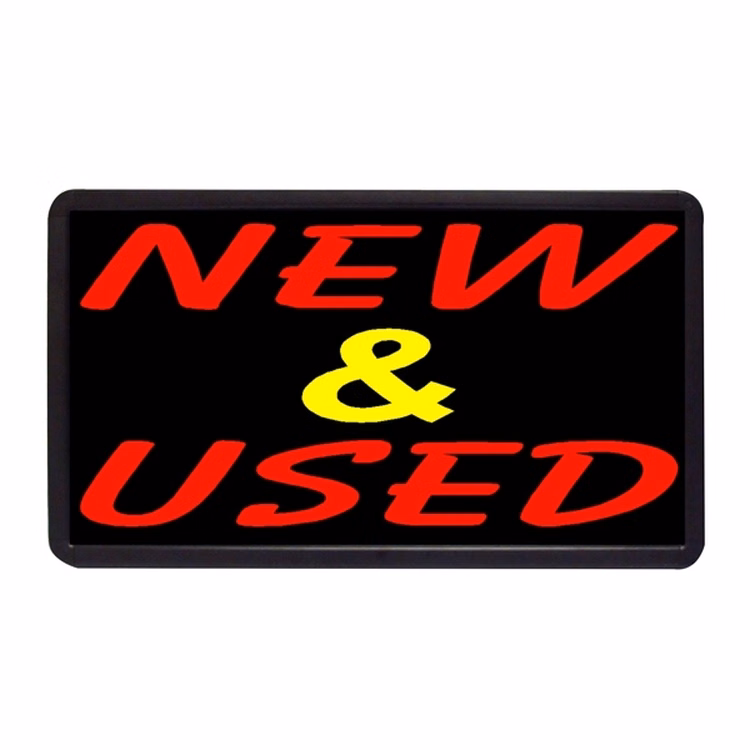 New & Used 13" x 24" Simulated Neon Sign