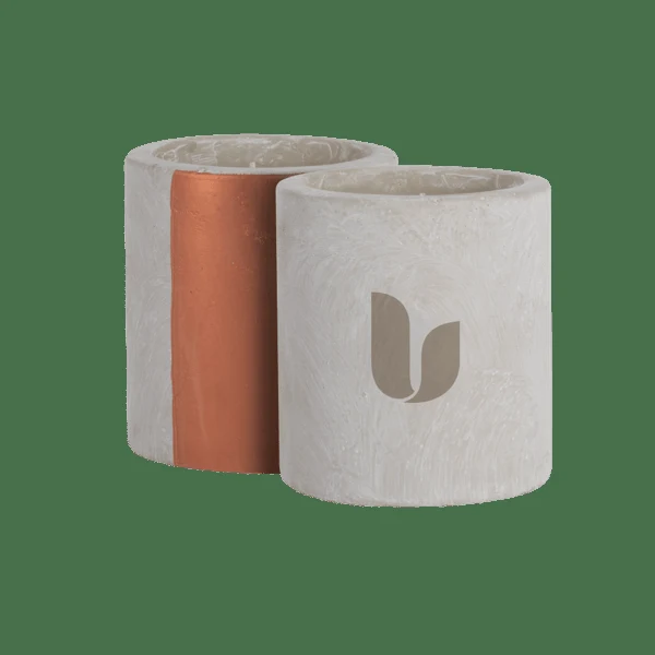Aura 3 oz. Concrete Candle 1
