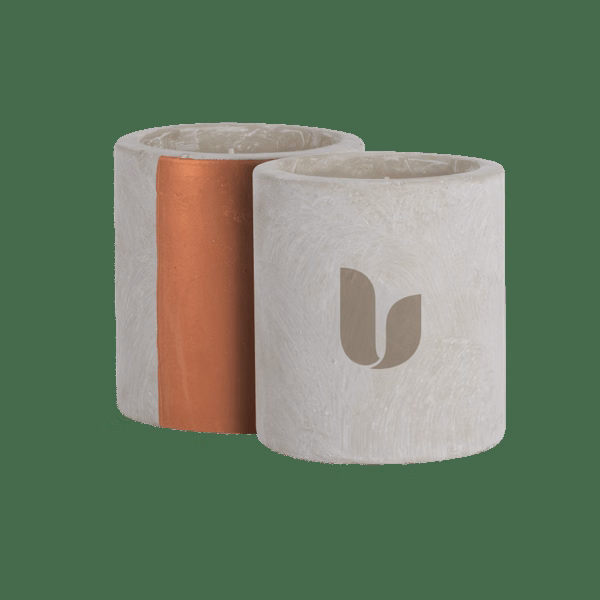 Aura 3 oz. Concrete Candle
