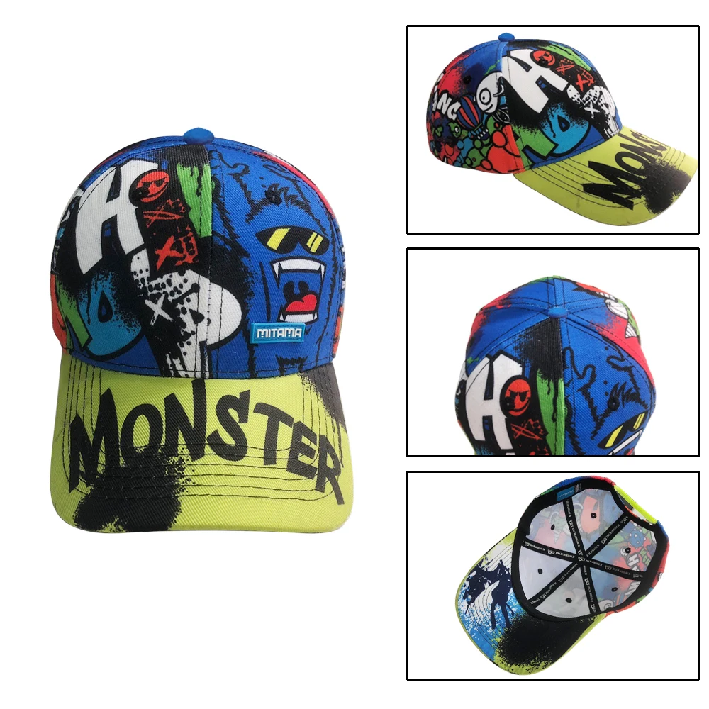 Full Color Mesh Trucker Caps w/Plastic Snapback 1
