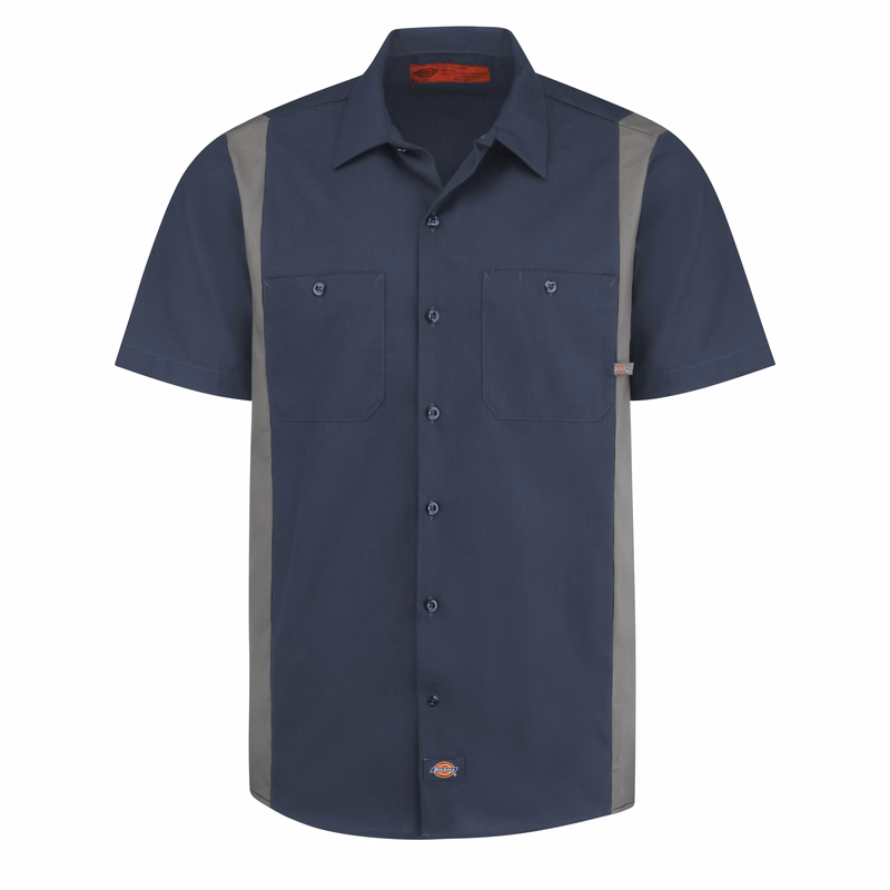 Dickies® Men's Industrial Color Block Short-Sleeve Shirt