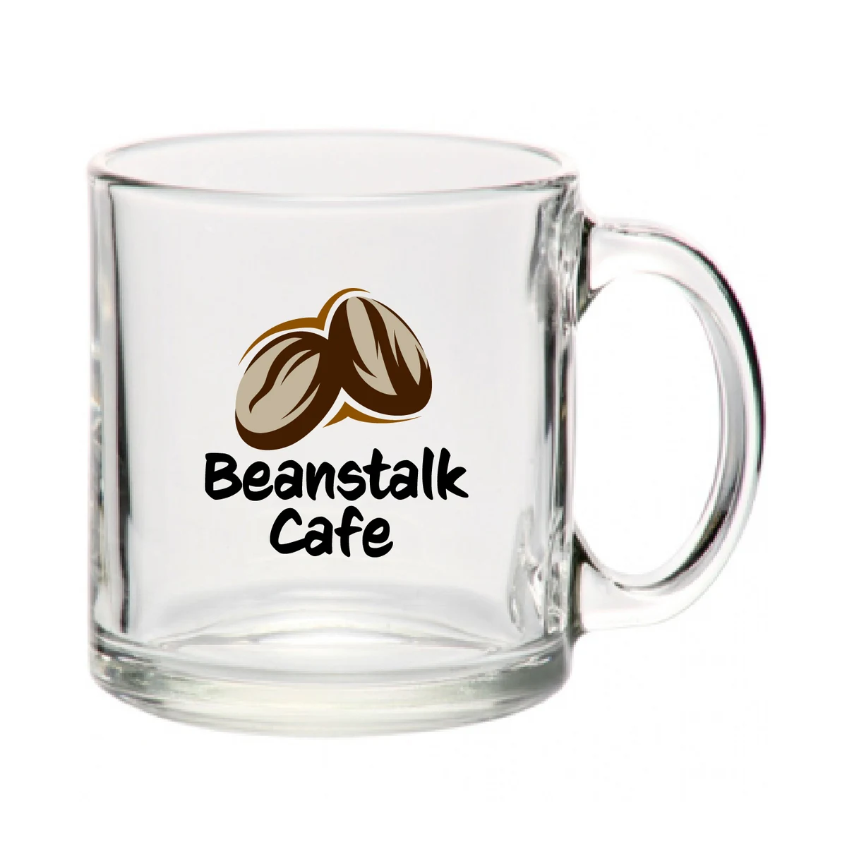 13 oz. Kona Glass Coffee Mug (Full Color Imprint) 1