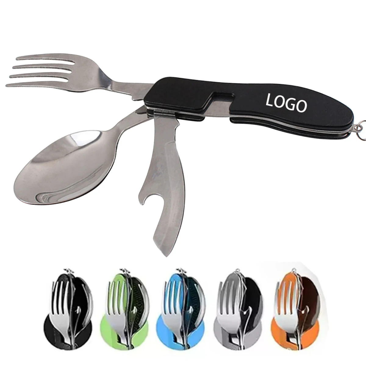 Portable 3-in-1 Travel Utensil Set 1