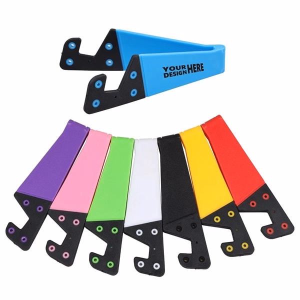 Phone Holder With V-Fold Stand