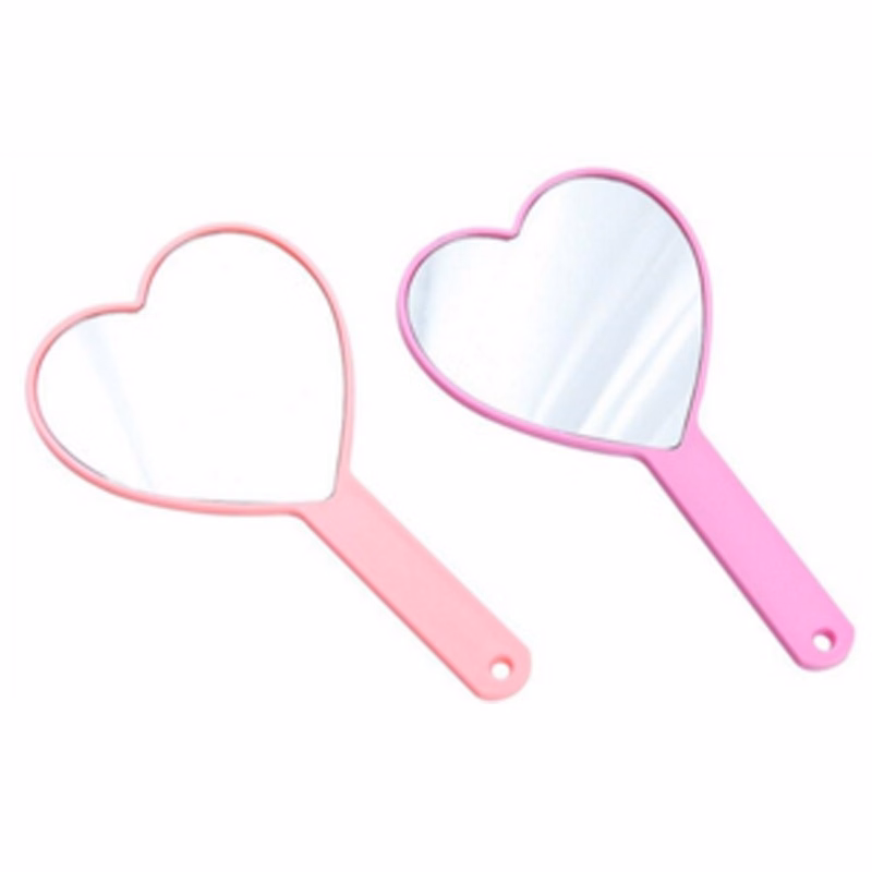 Hand Mirror Heart Shape