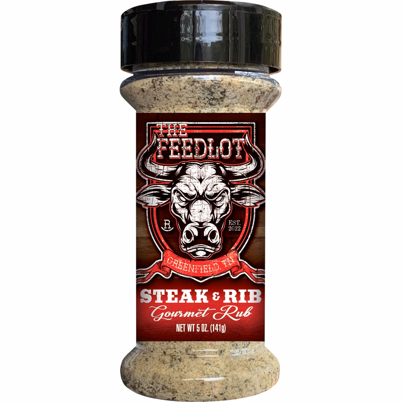 Steak & Rib Dry Rub (half pint plastic bottle)