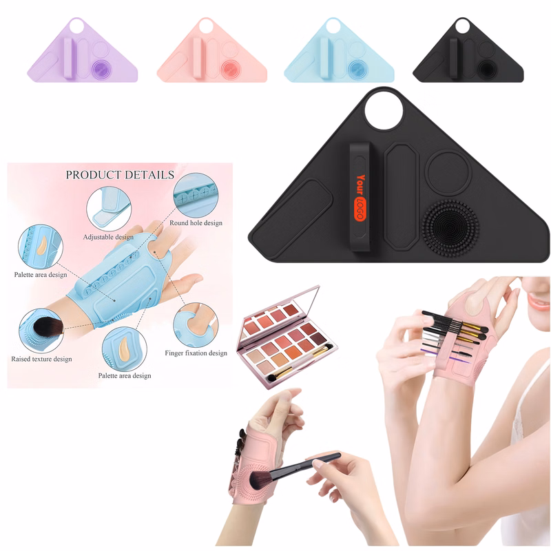 Multi-functional Silicone Makeup Assistance Wristband