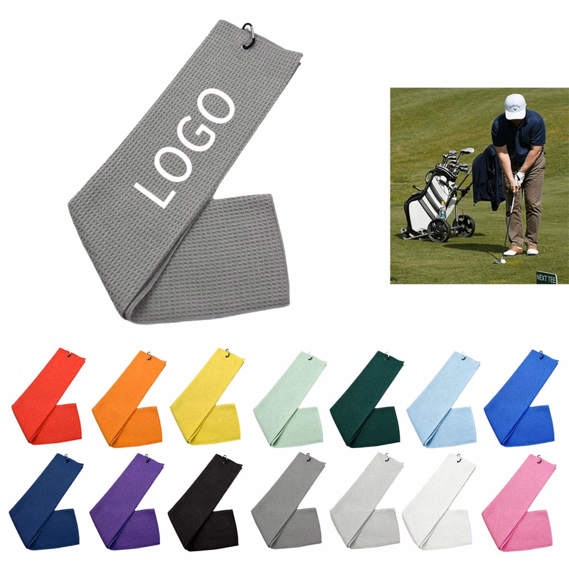3 Hole Golf Towel with Carabiner