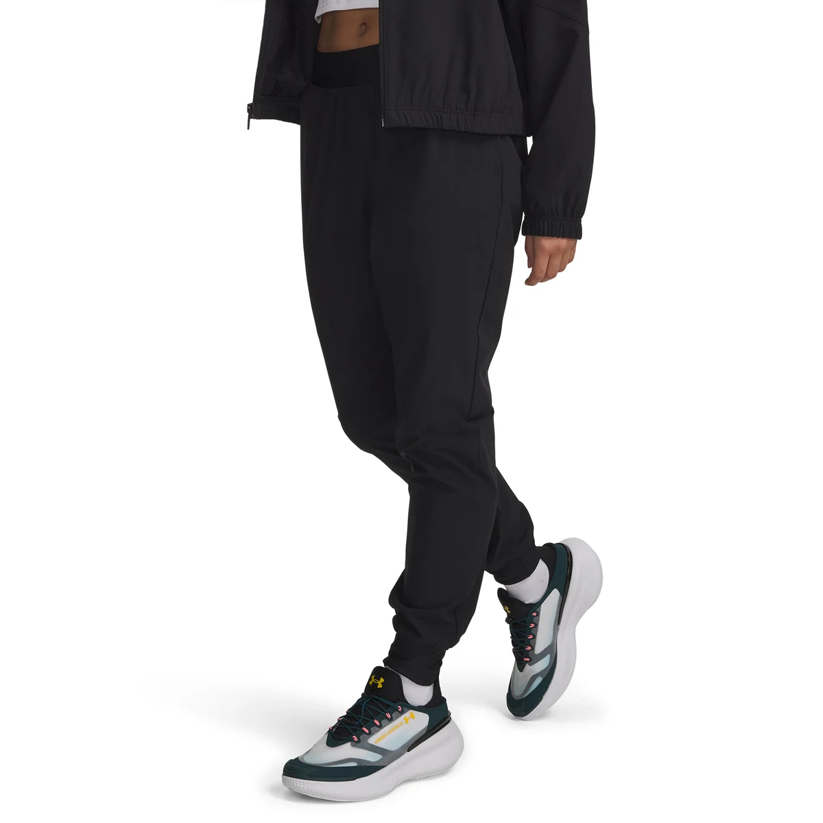 UA Rival Women's High-Rise Woven Pants 1