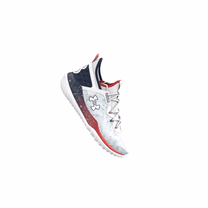 Men's UA Harper 8 Turf USA Baseball Shoes