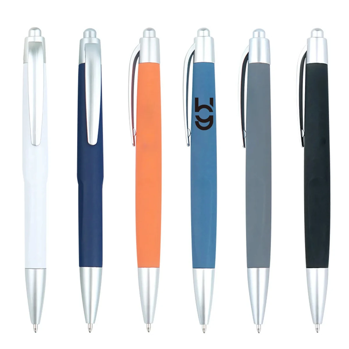 Customized Logo Plastic Ballpoint Pens 1