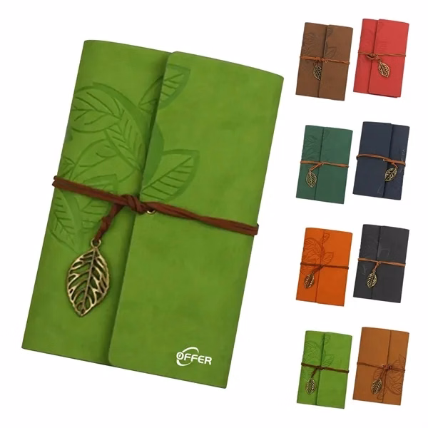 Custom A7 PU Leather Business Card Holder with 12 Slots — Professional Wallet