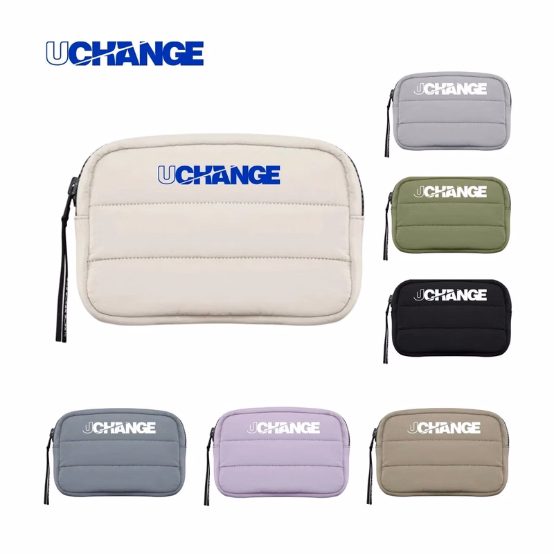 Padded Quilted Waist Bag With Adjustable Strap