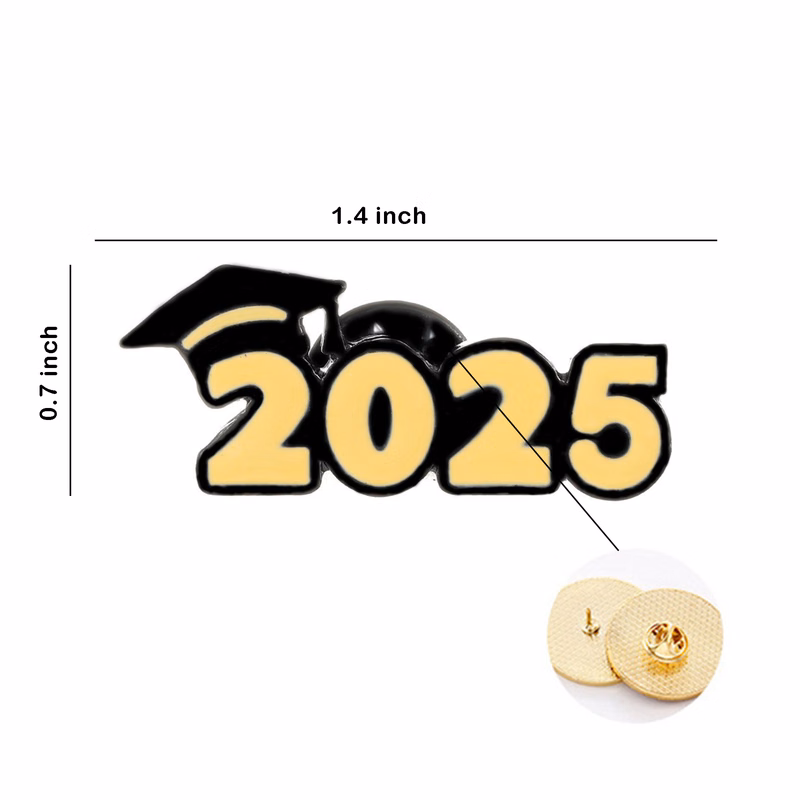2025 Graduation Enamel Pin