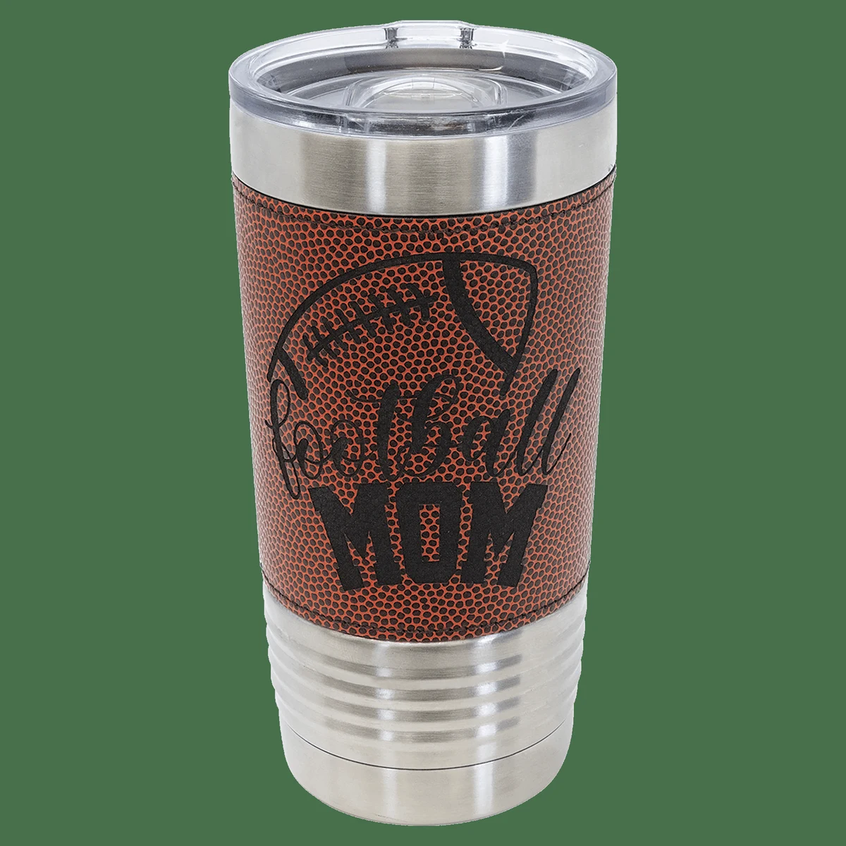 Polar Camel 20 oz Football Texture Tumbler with Slider Lid 1