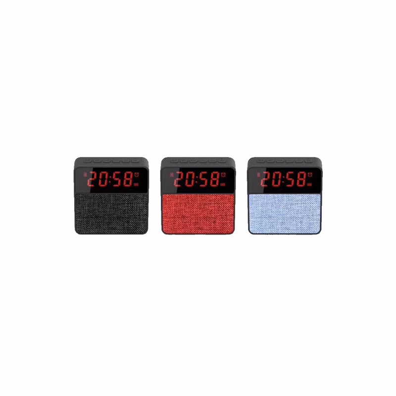 Square Wireless Bluetooth speaker with LED screen