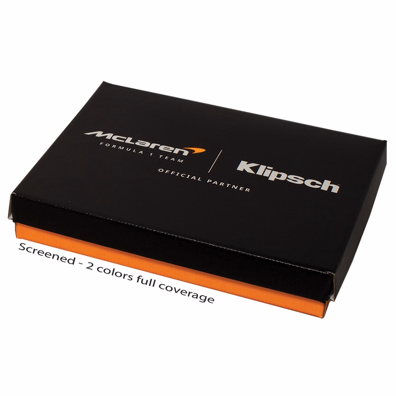 11 15/16" x 9 5/16" x 2" - E Flute Two Piece Box