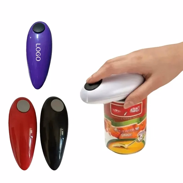 Easy One-Touch Electric Can Opener with Effortless Operation