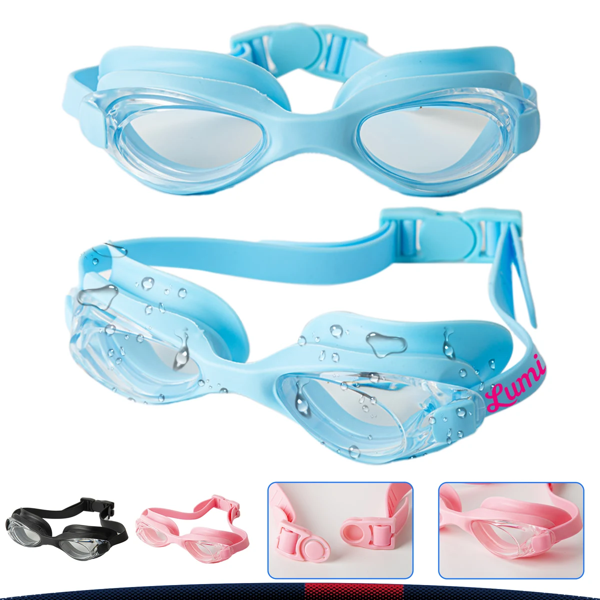 Zalio Kids Swimming Goggles 1