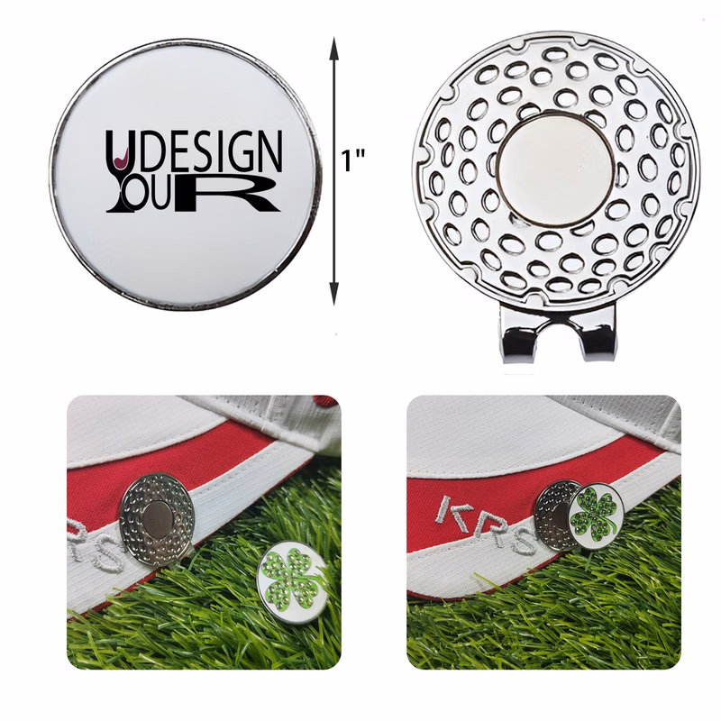 MOQ 50 PCS Lightweight Golf Magnetic Hat Clip