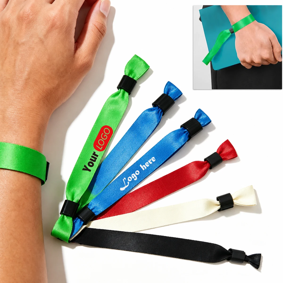 Sublimated Cloth Wristbands 1