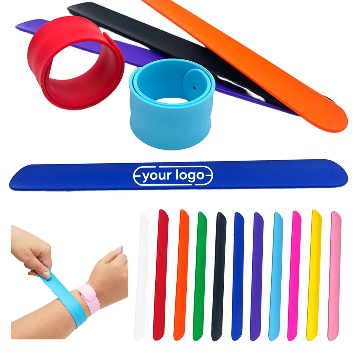 Colorful Slap Bracelet 1