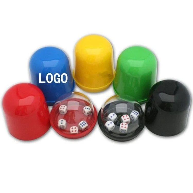 Customized Dice Cup with 5 Dice 1