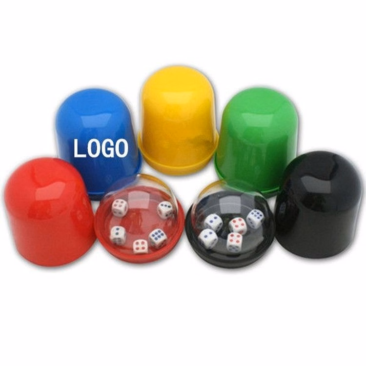 Customized Dice Cup with 5 Dice