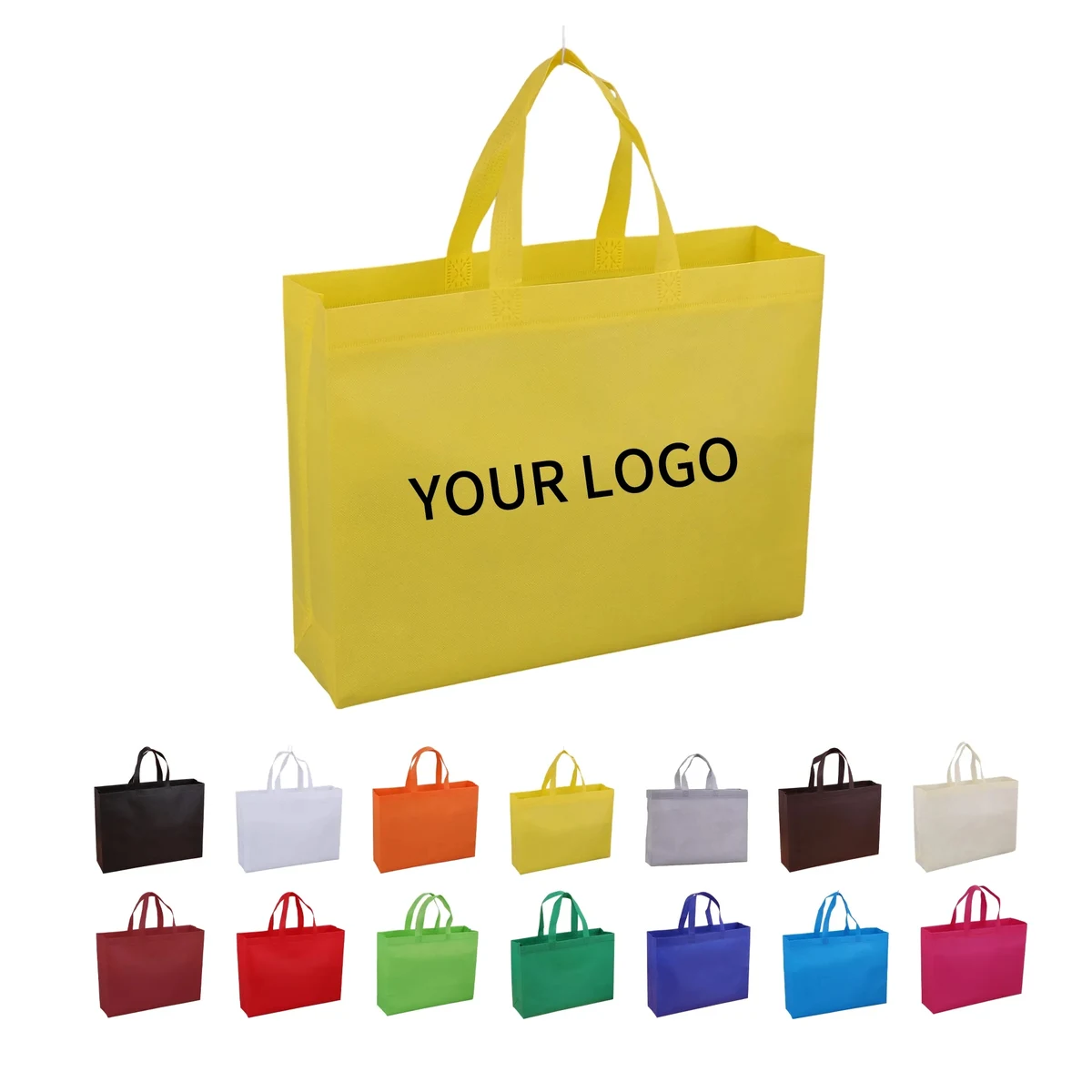 Large Non Woven Tote Bag with Long Handles 1