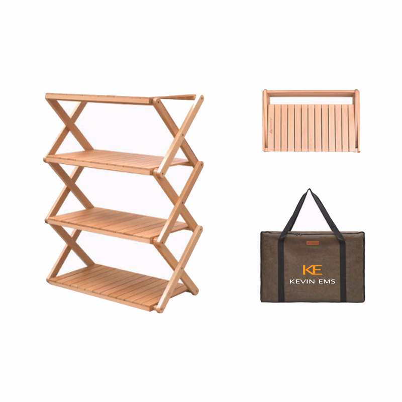 Outdoor Solid Wood Portable Folding Frame