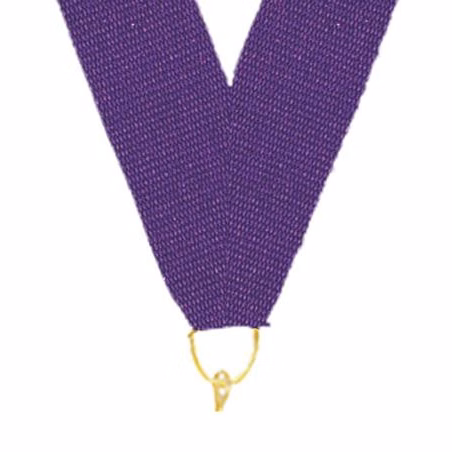 0.875" x 30" Purple Gold Snap Clip Stock
