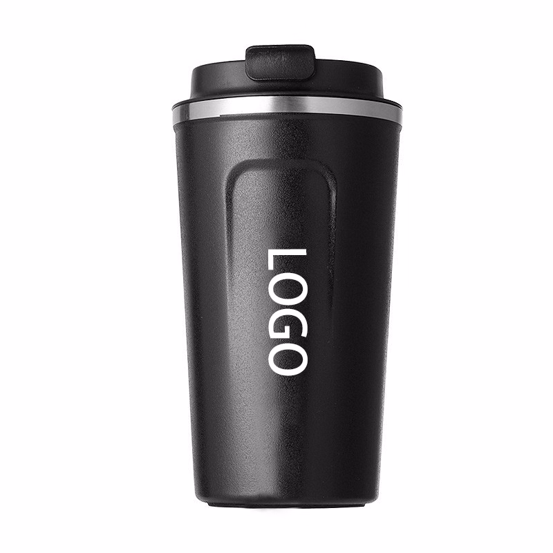 Sleek Black Coffee Mugwithout intelligent temperature display