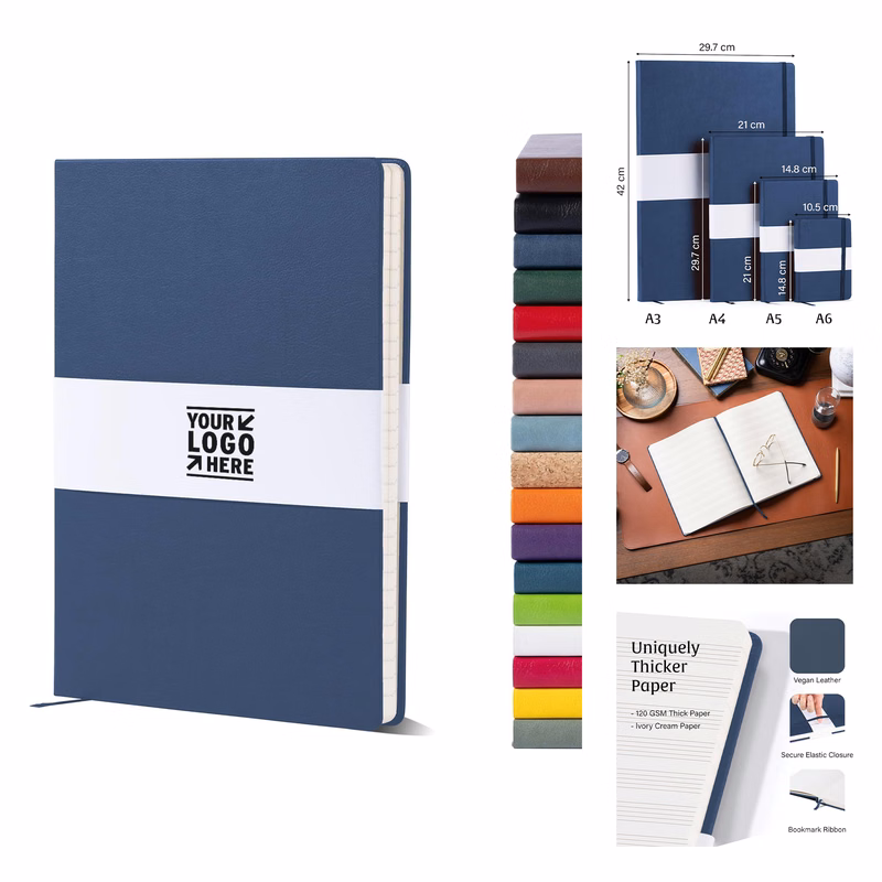 8.2" x 11.6" 78 Sheets Blank Sheet Music Notebook