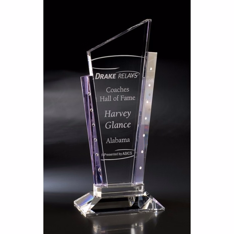 Contemporary Vistas Crystal Tesoro with Rhinestones Award