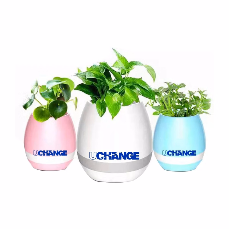 Bluetooth Music Planter With Touch Piano And RGB Light
