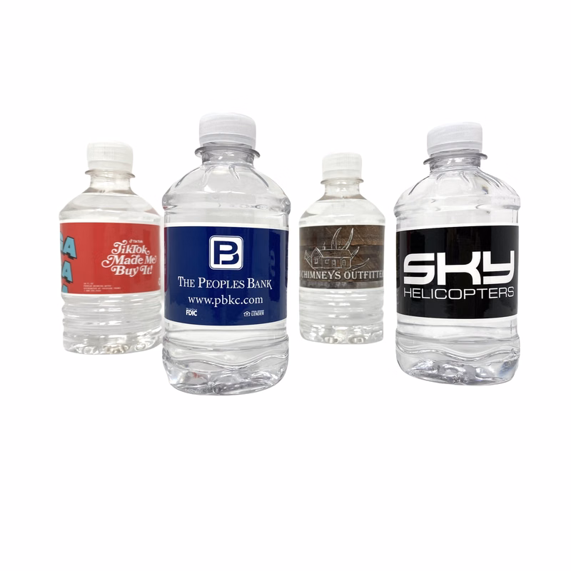 Custom Label 10 oz Bottled Water