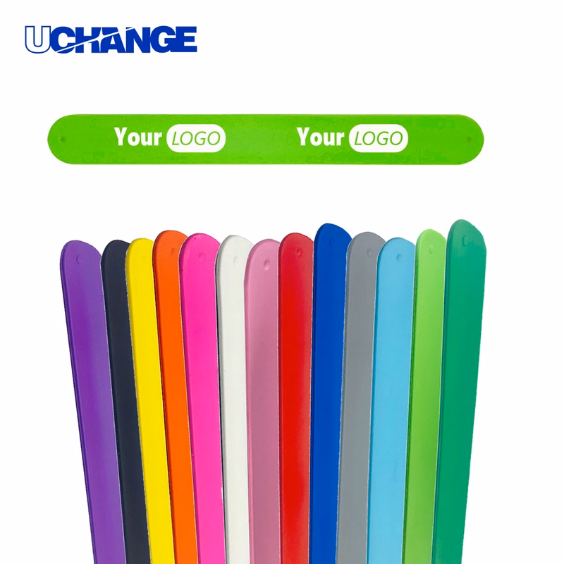 Slap-On Silicone Wristband