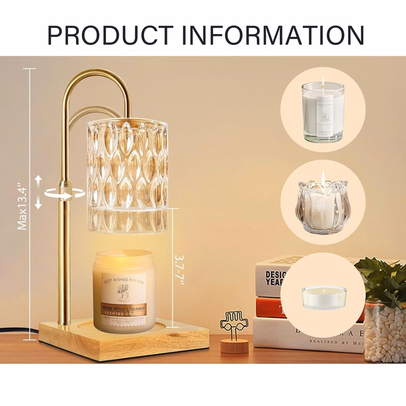 Timer Switch with Aromatherapy Table Lamp