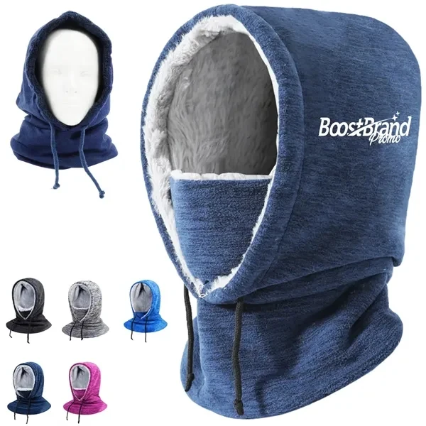 Custom Thermal Fleece Balaclava with Full Face Coverage — Winter Safety Gear 1